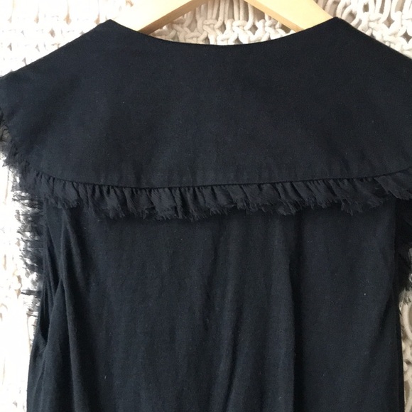 Development one button closure, plunge neck boho vintage style dress w/s… - Picture 8 of 8